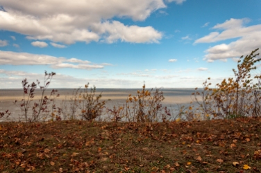 The Potomac River from Stratford Hall, seat of the Lee Family, on the Northern Neck.