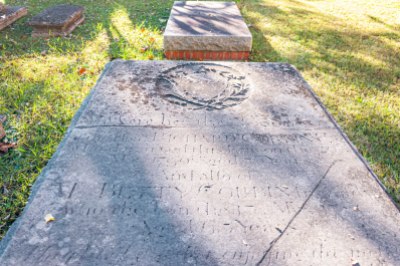 Richard Corbin and wife Betty Tayloe Corbin Grave at Christ Church Saluda, Middlesex County