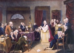 Opening of the 1st Continental Congress